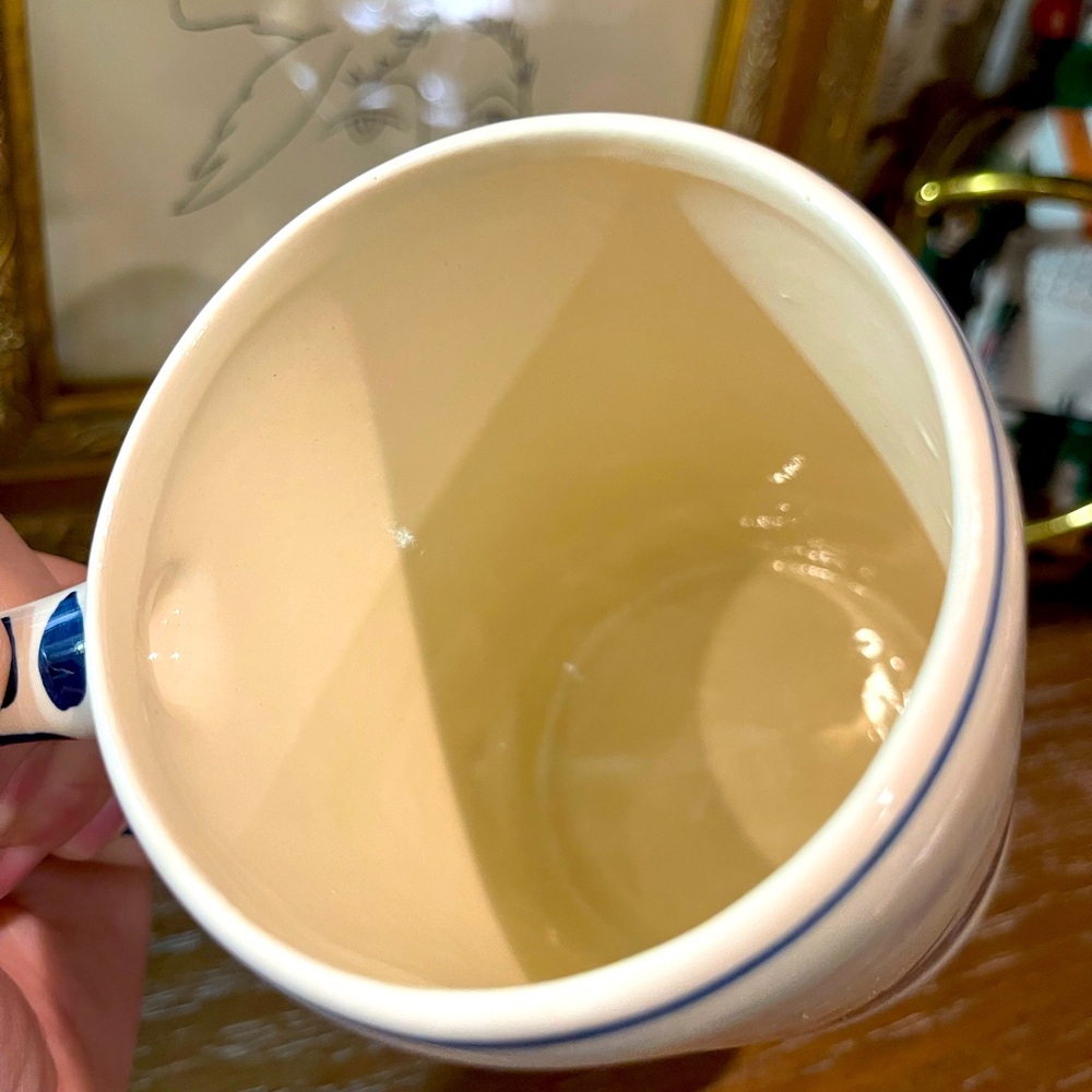 Vintage (1940) G.K.B. Hand Painted Whaleship Lagoda Delfts Holland Mug or Stein - Picture 9 of 9
